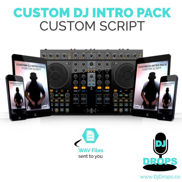 DJ Drops Product Custom DJ Intro Pack